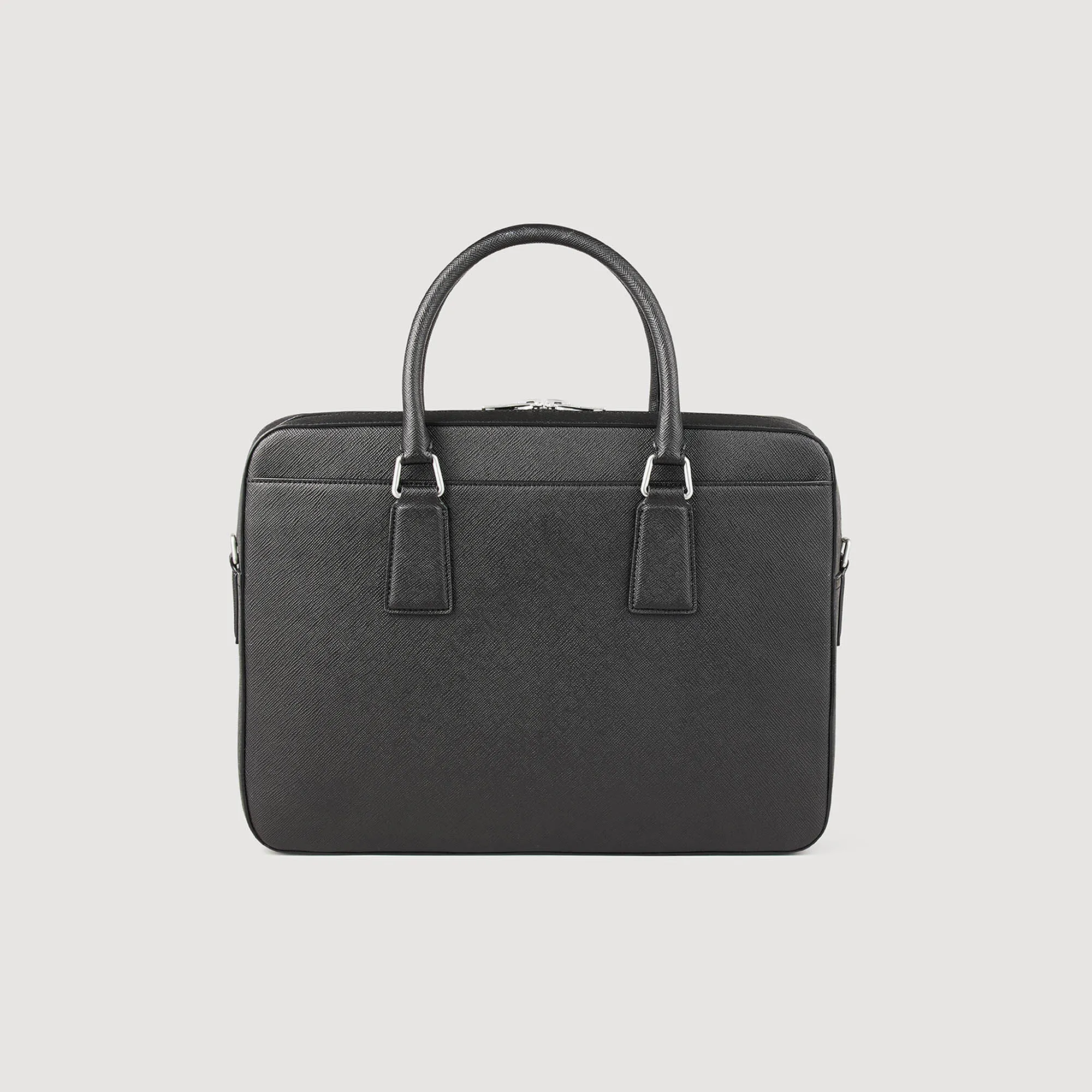 Saffiano Leather Briefcase