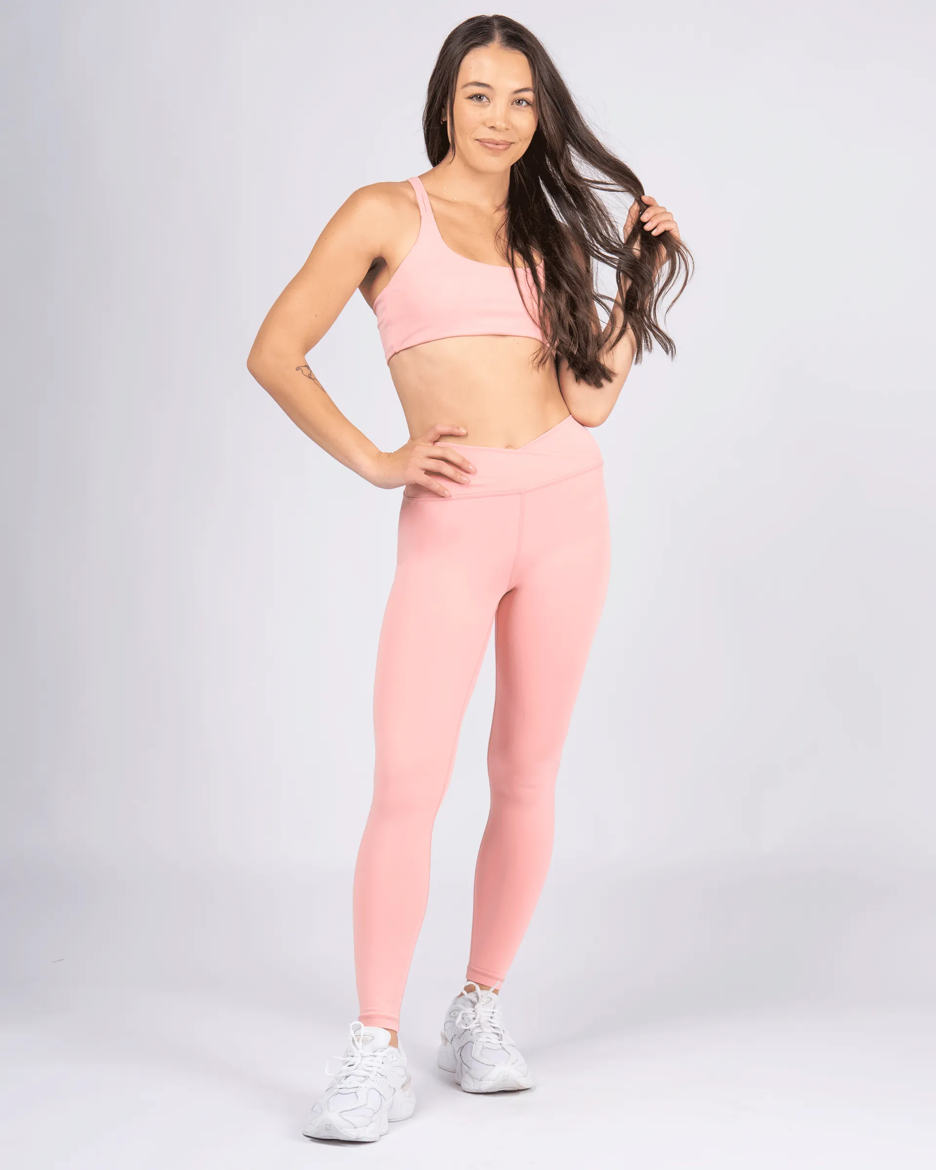 Sara Kathryns x JS Active Flatter Me Leggings- Sweet Berry