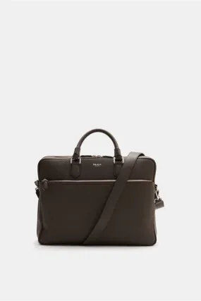 SERAPIAN briefcase dark brown