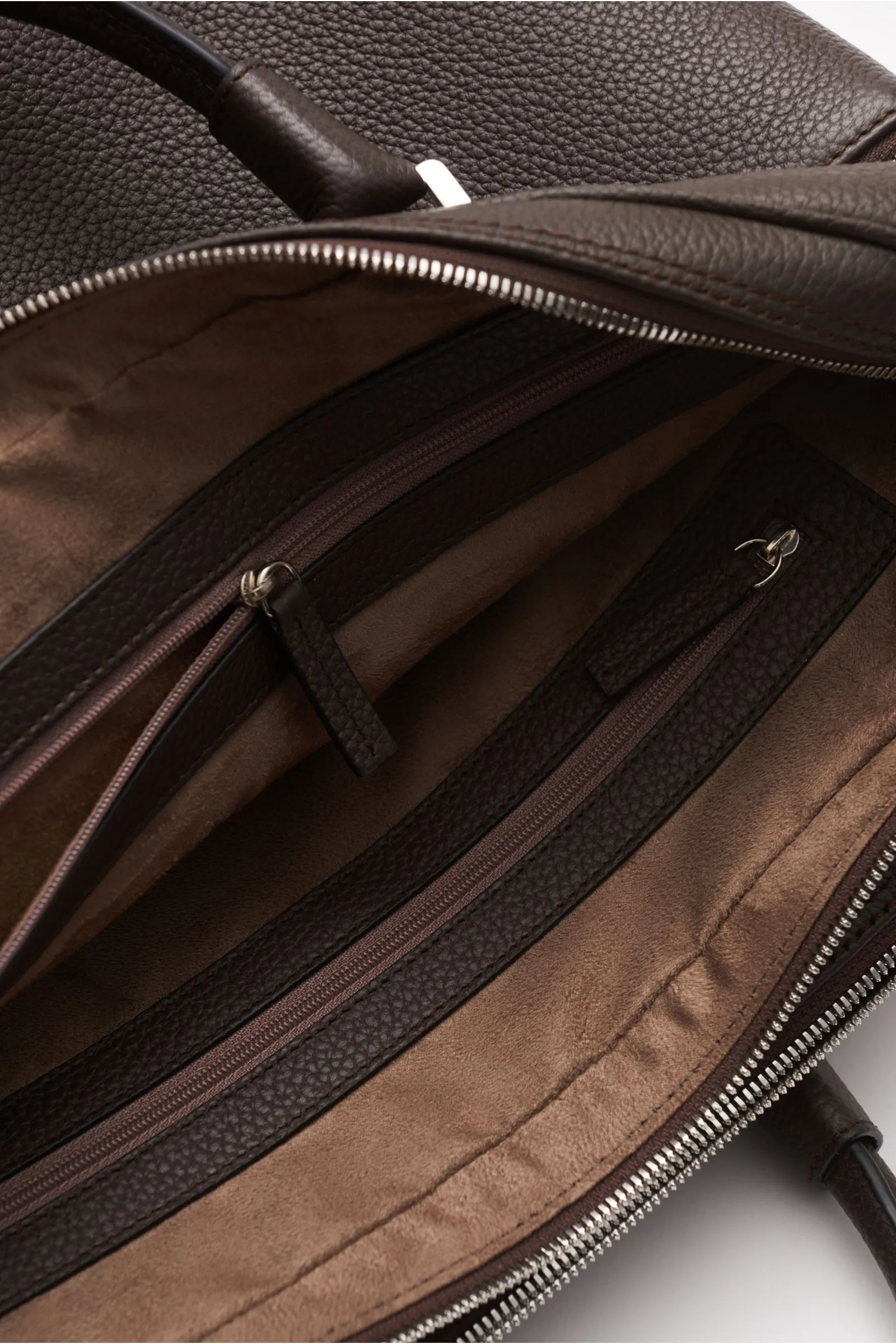 SERAPIAN briefcase dark brown