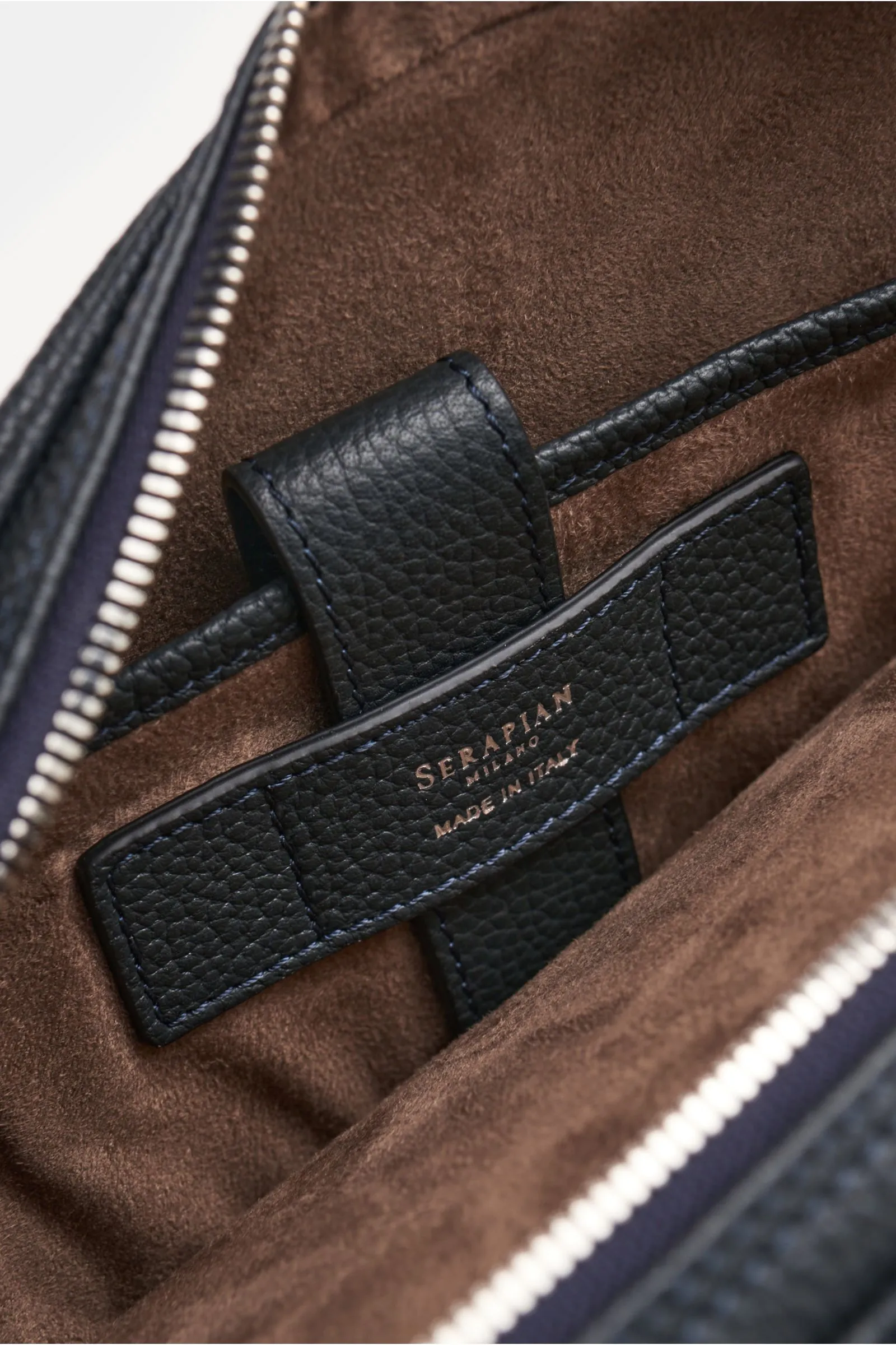 SERAPIAN briefcase dark navy