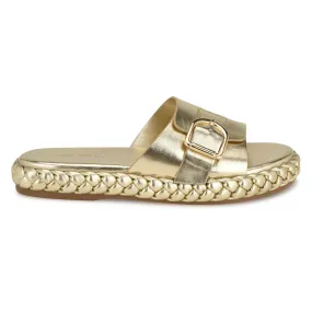 Shantel Casual Woven Footbed Sandals