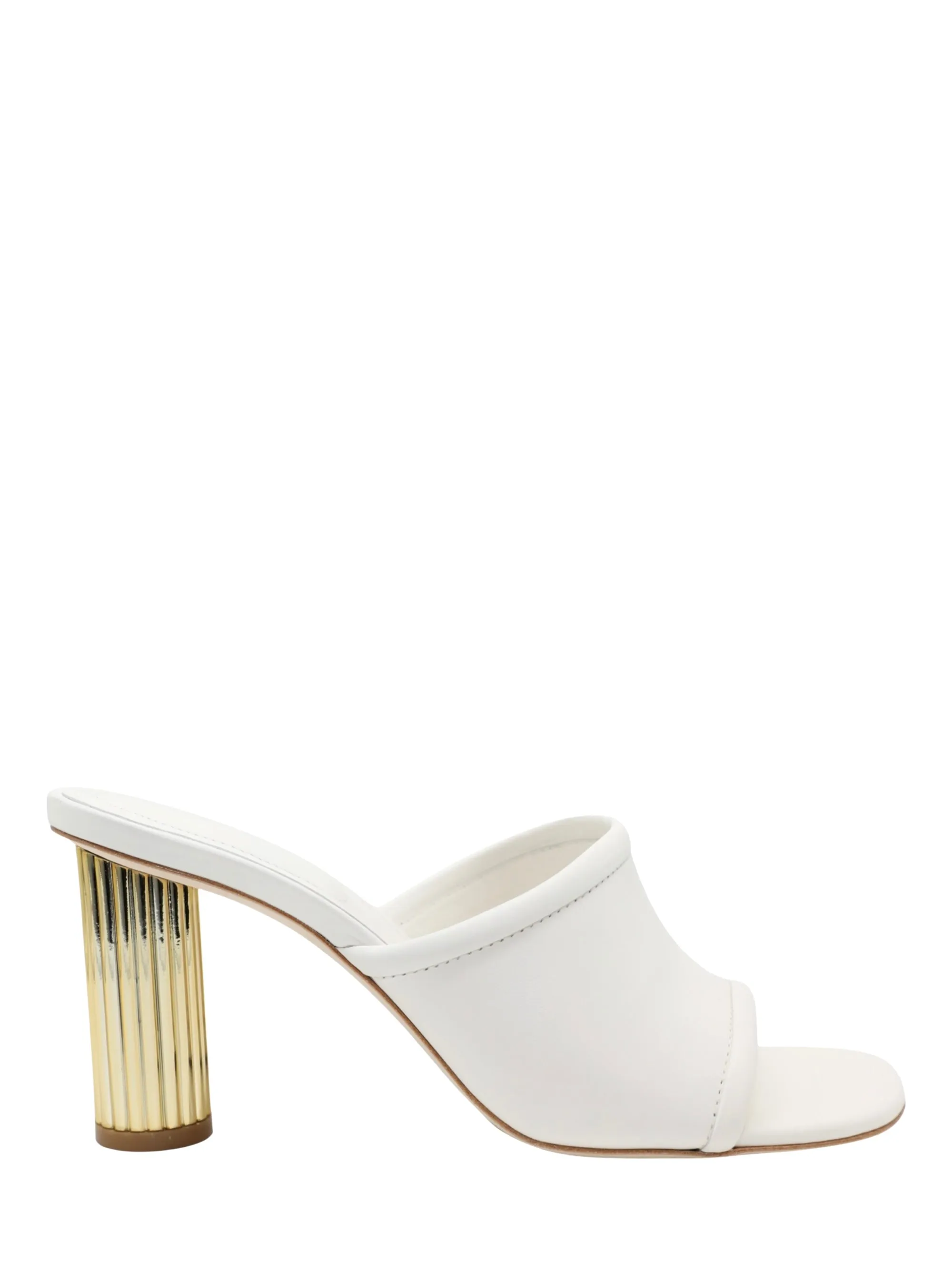 Simkhai Winston Open Toe Mule in Ivory