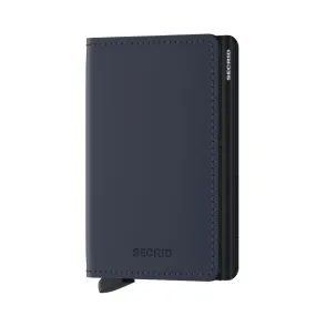 Slim Wallet Matte Night Blue