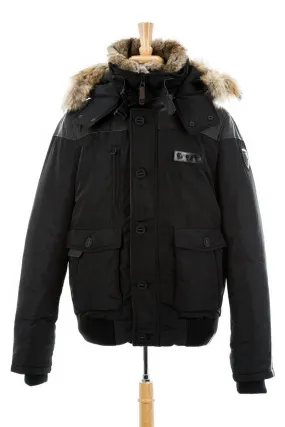 Stanley Puffer Coat With Fur Trim