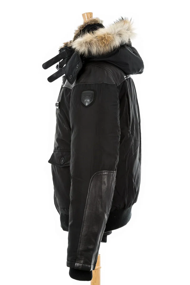 Stanley Puffer Coat With Fur Trim