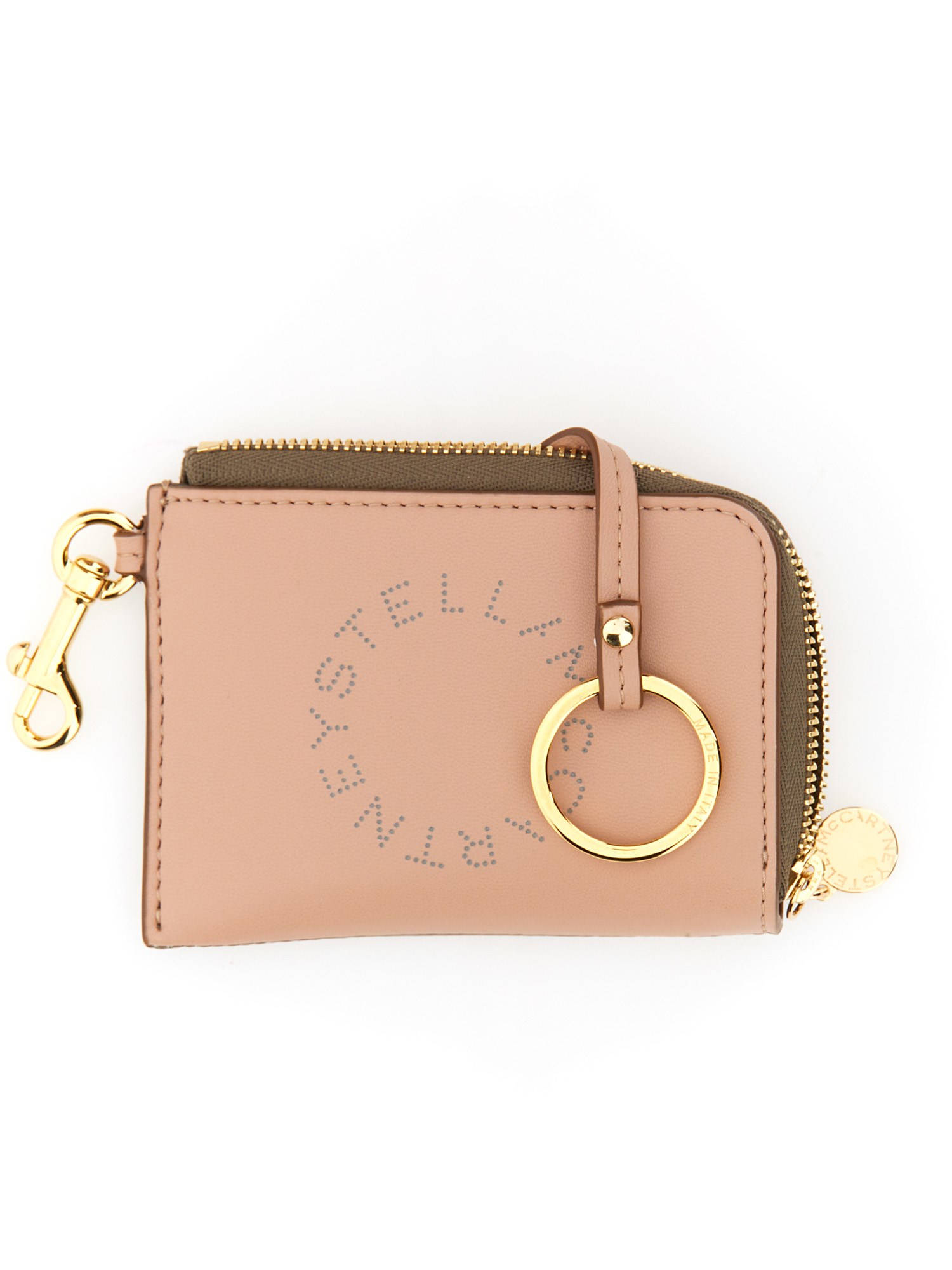 STELLA McCARTNEY    LEATHER LOGO WALLET