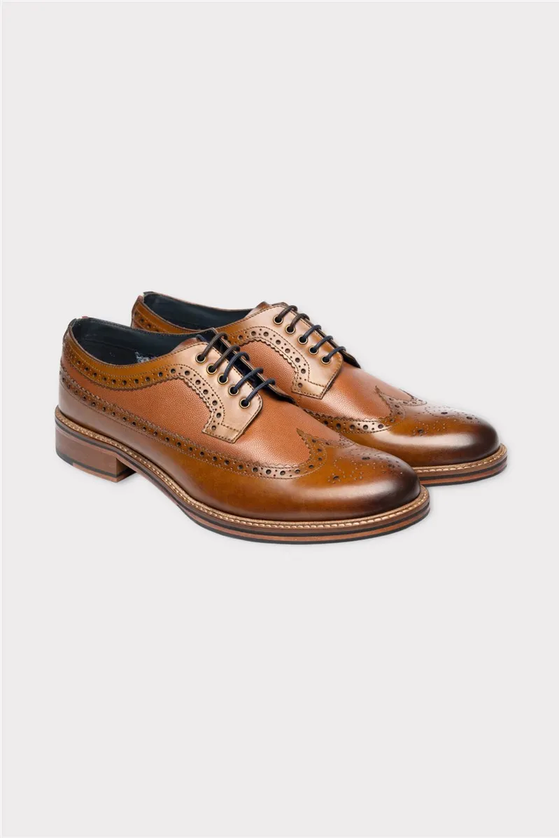 Tan Leather Archie Brogues