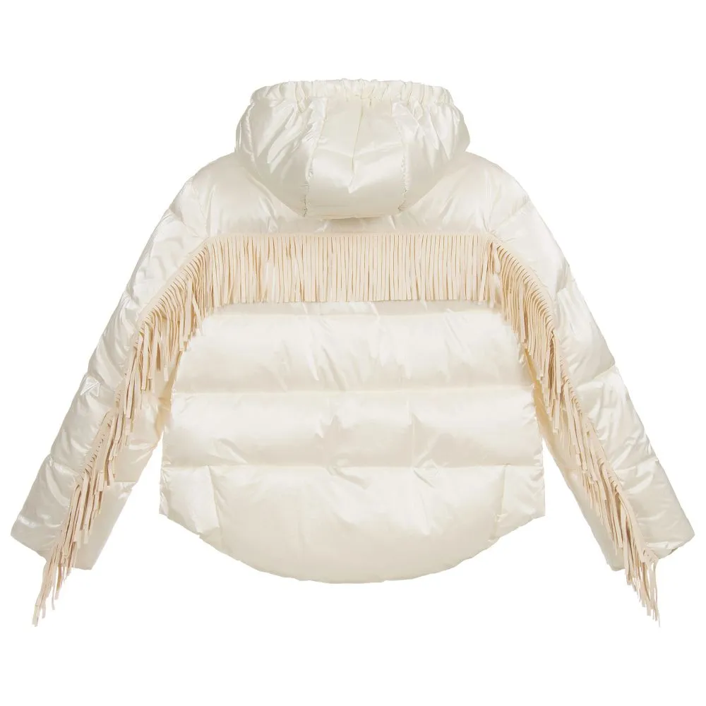 Teen Ivory Puffer Jacket