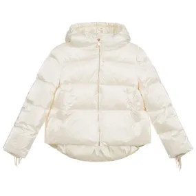 Teen Ivory Puffer Jacket