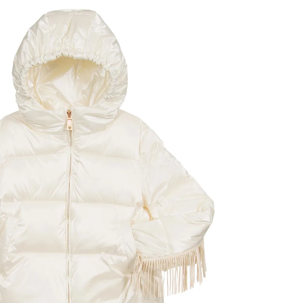 Teen Ivory Puffer Jacket