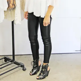 The Ash Leather Leggings