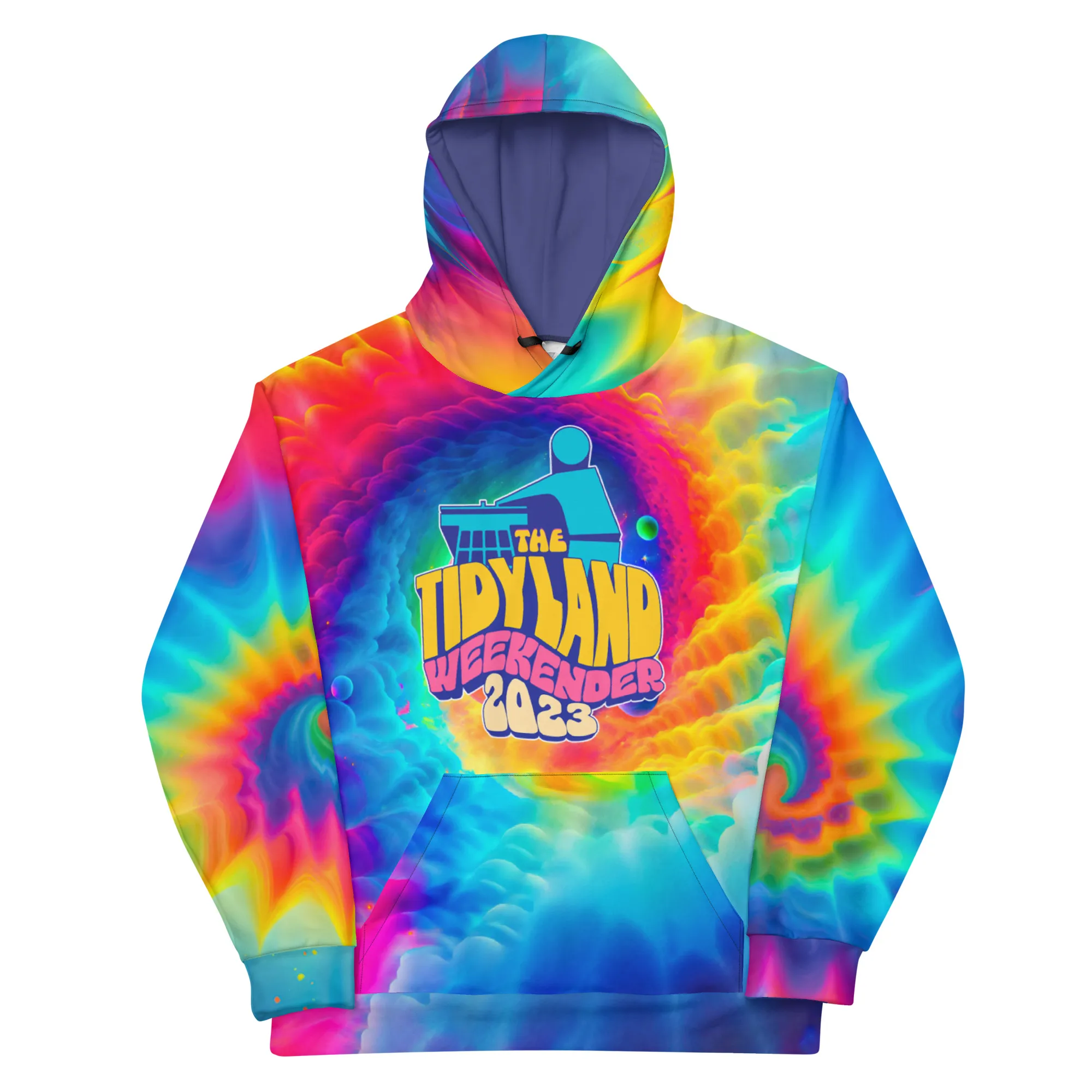 Tidyland Weekender 2023 Psychedelic Hoodie