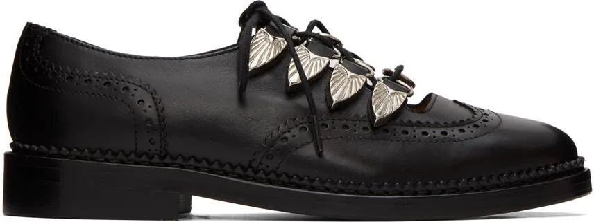 Toga Pulla Black Gillie Oxfords