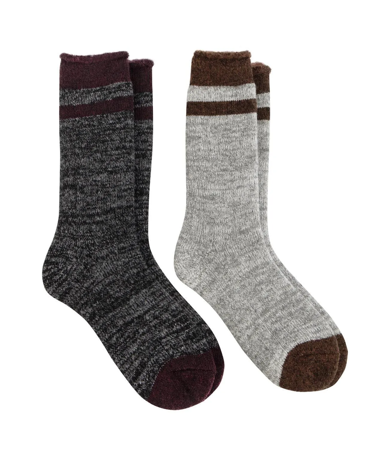 Totes Mens 2pk Cashmere Blend Ankle Socks