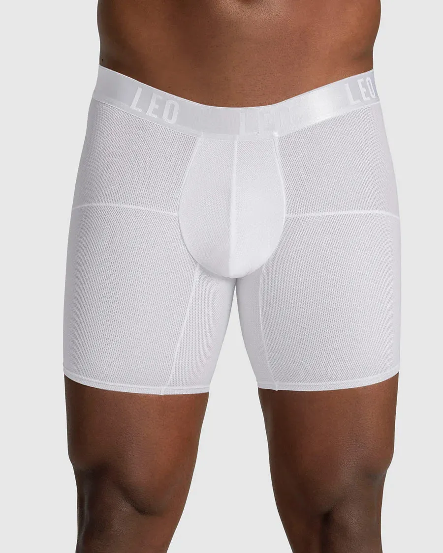 Ultra-light boxer brief with ergonomic pouch