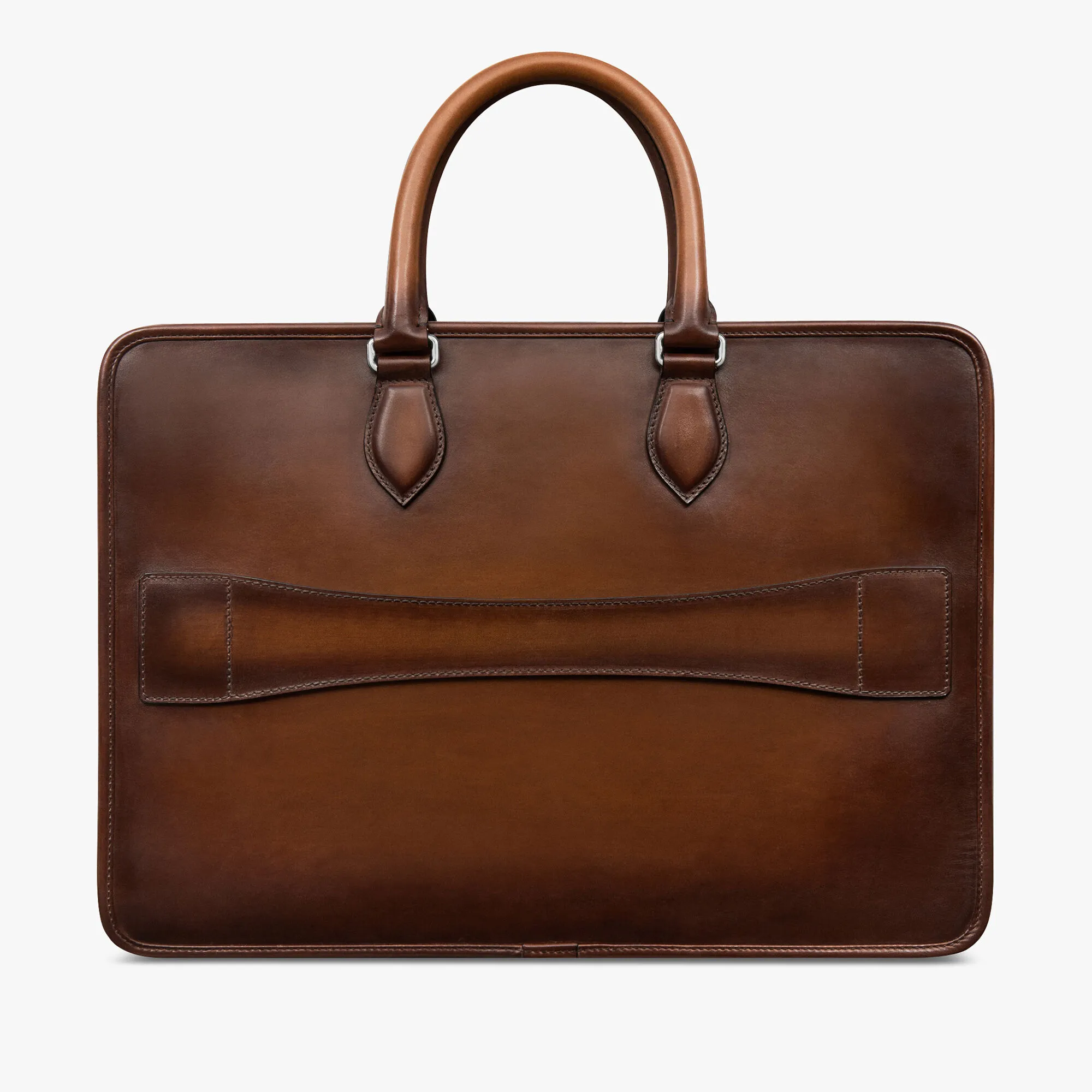 Un Jour Leather Briefcase