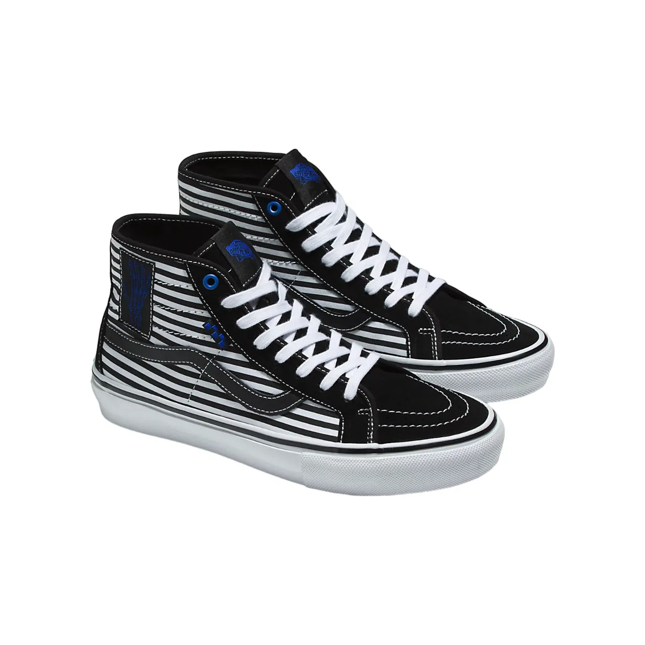 Vans Breana Geering Skate Sk8-Hi Decon Skate Shoes - Black/White