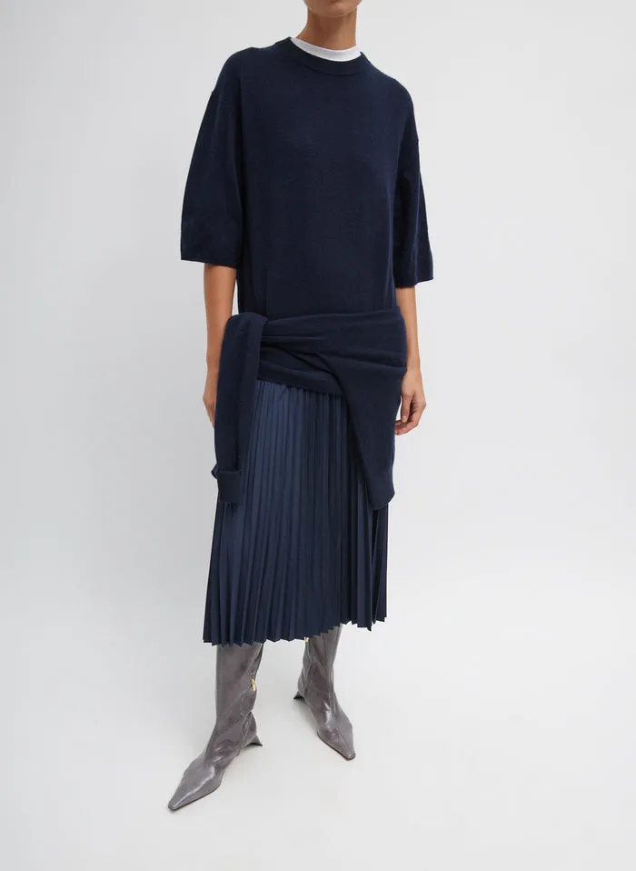 Washable Cashmere Oversized Easy T-Shirt