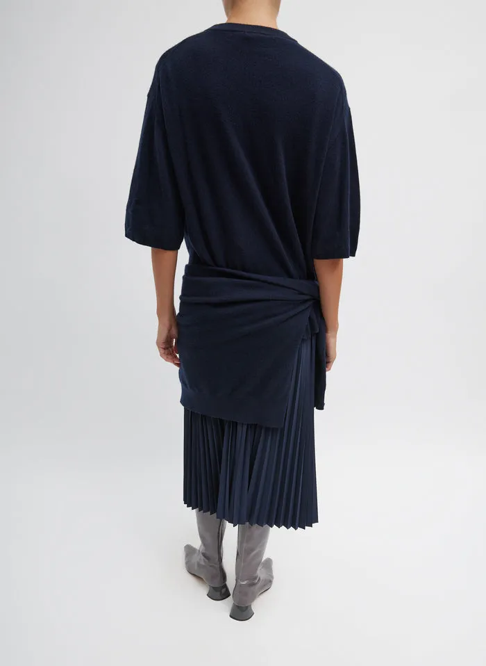 Washable Cashmere Oversized Easy T-Shirt