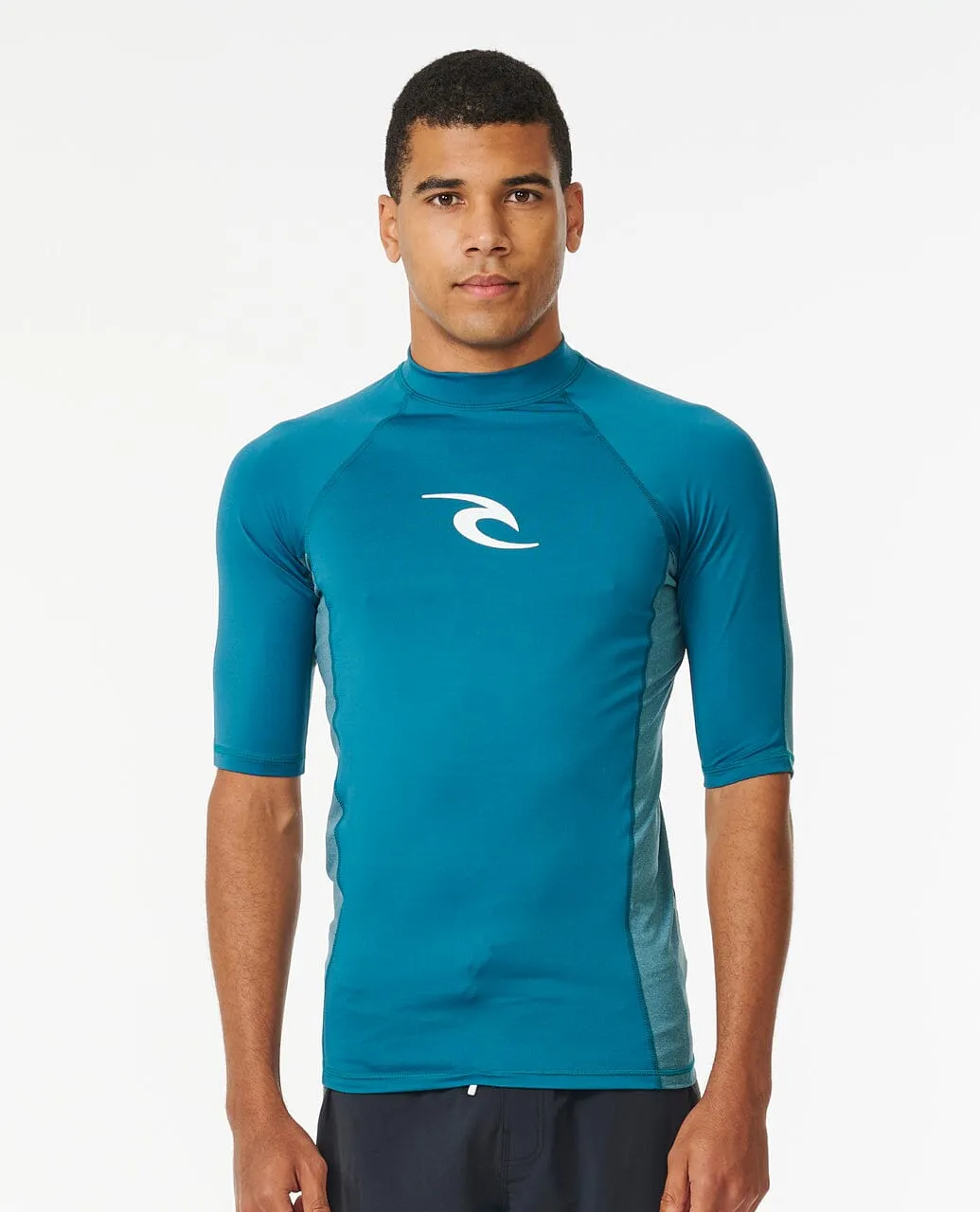 Waves UPF Short Sleeve Rash Vest - Deep Ocean