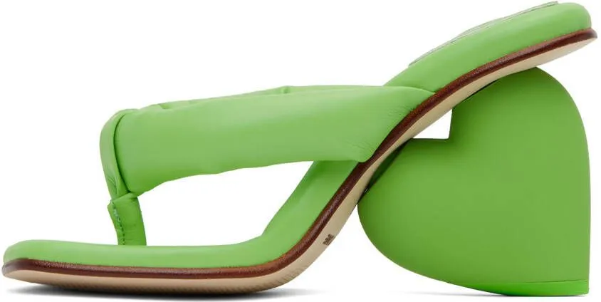 YUME Green Love Mules