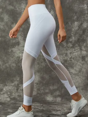 ZASUWA Female Mesh Quick-dry Leggings