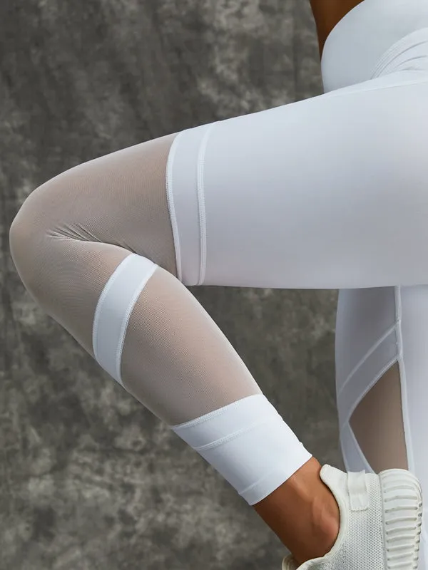 ZASUWA Female Mesh Quick-dry Leggings